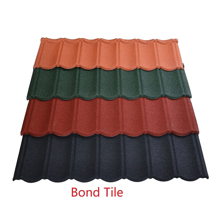 0.19 mm Bond Stone Coated Roofing Tile